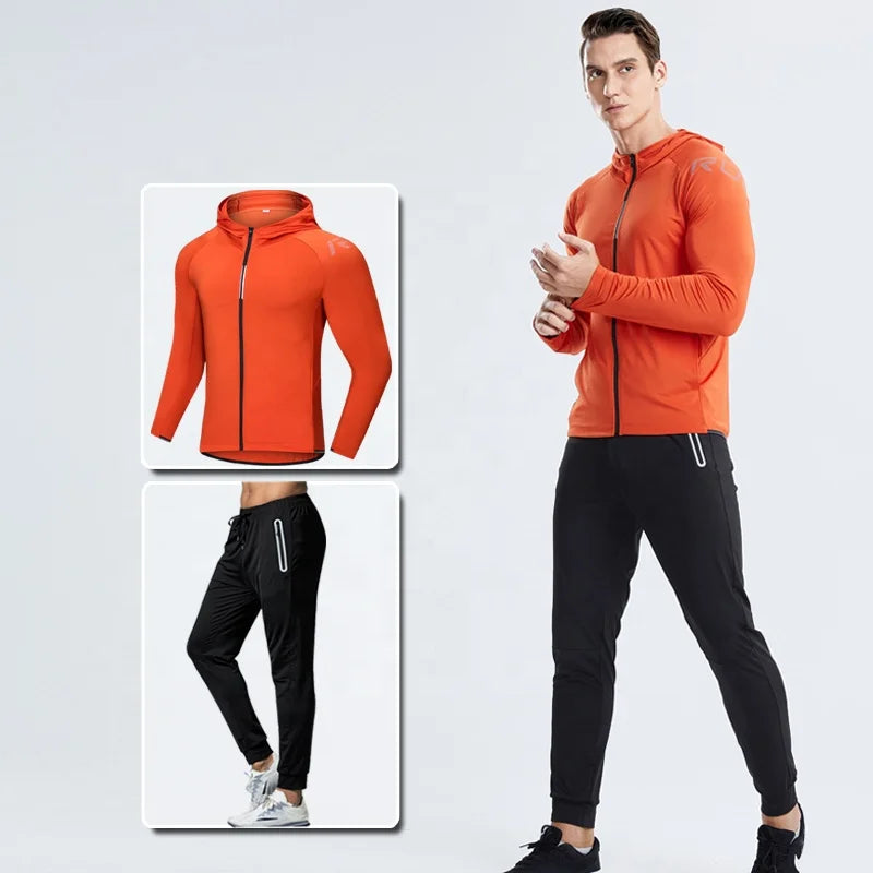2 Pieces Men Tracksuit