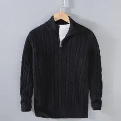 100% Cotton Solid Color Sweater