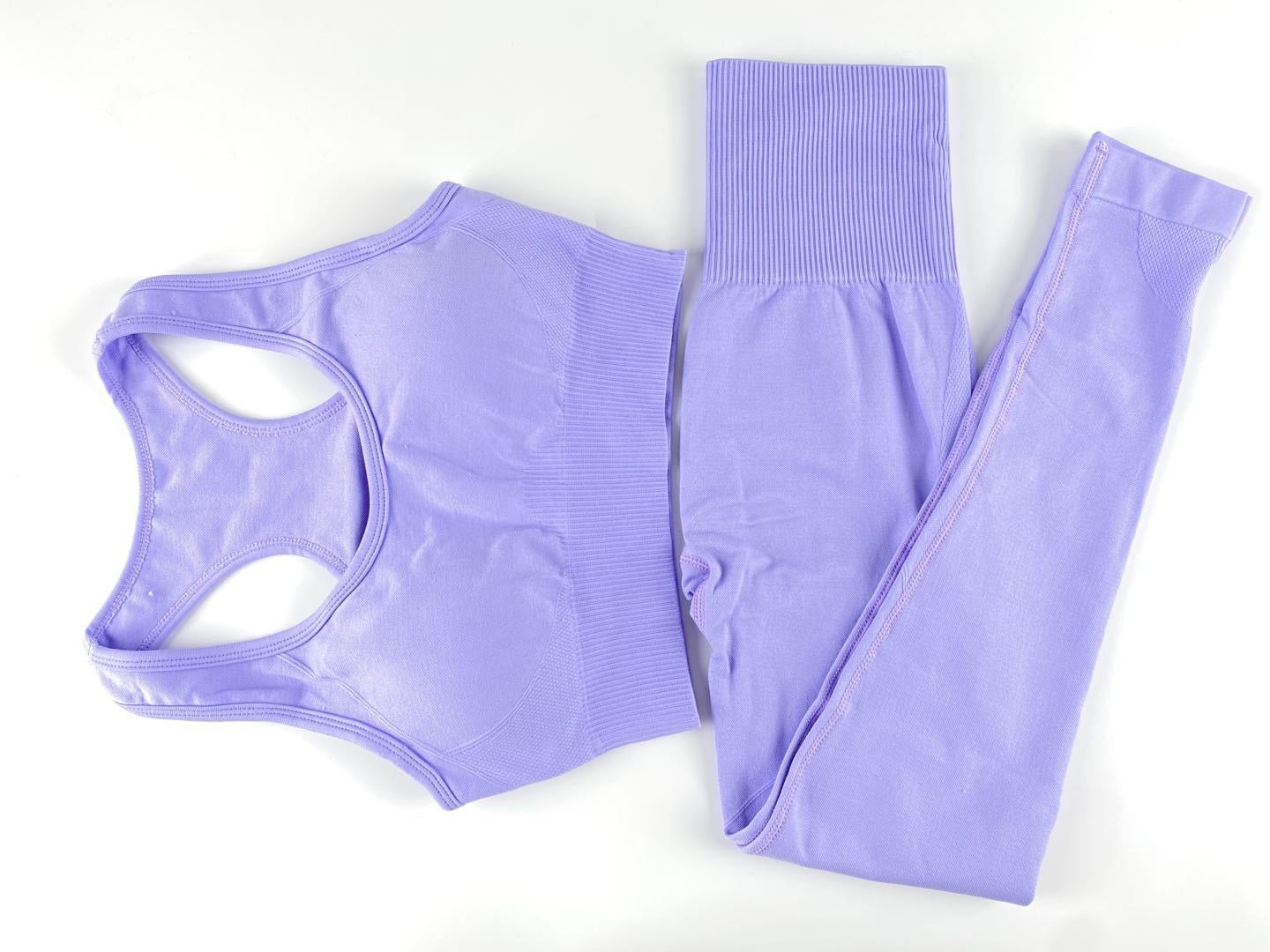 Seamless Yoga Set Gym Active Wear