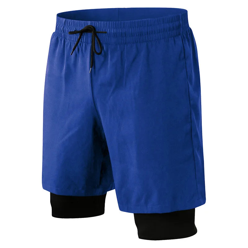 4 Way Stretch Black Sportswear Men's Shorts