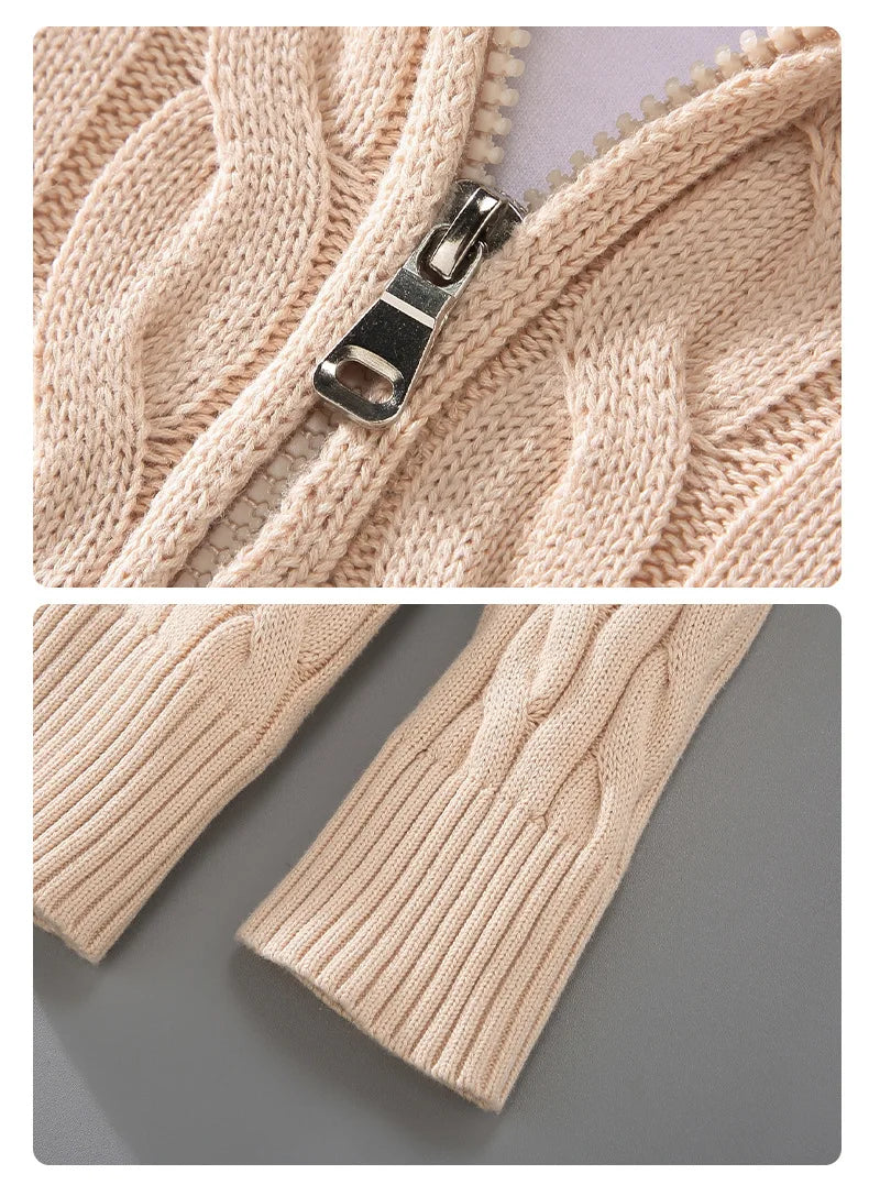 100% Cotton Solid Color Sweater