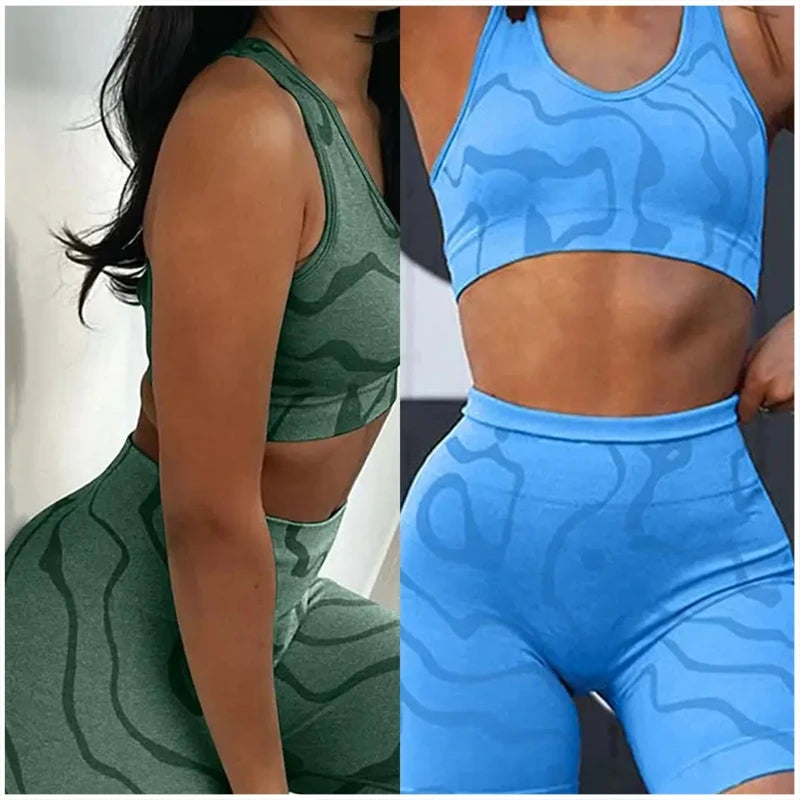 Stripe Yoga Wear Sets